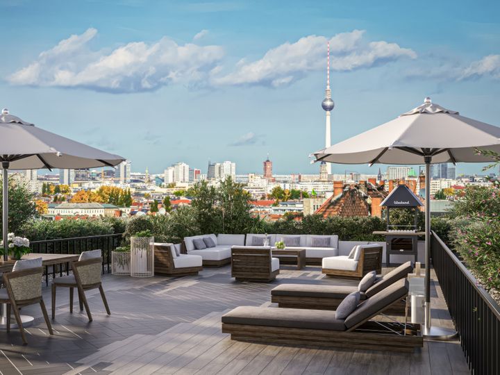 Luxuriöses Penthouse in exklusiver Lage über den Dächern Berlins !