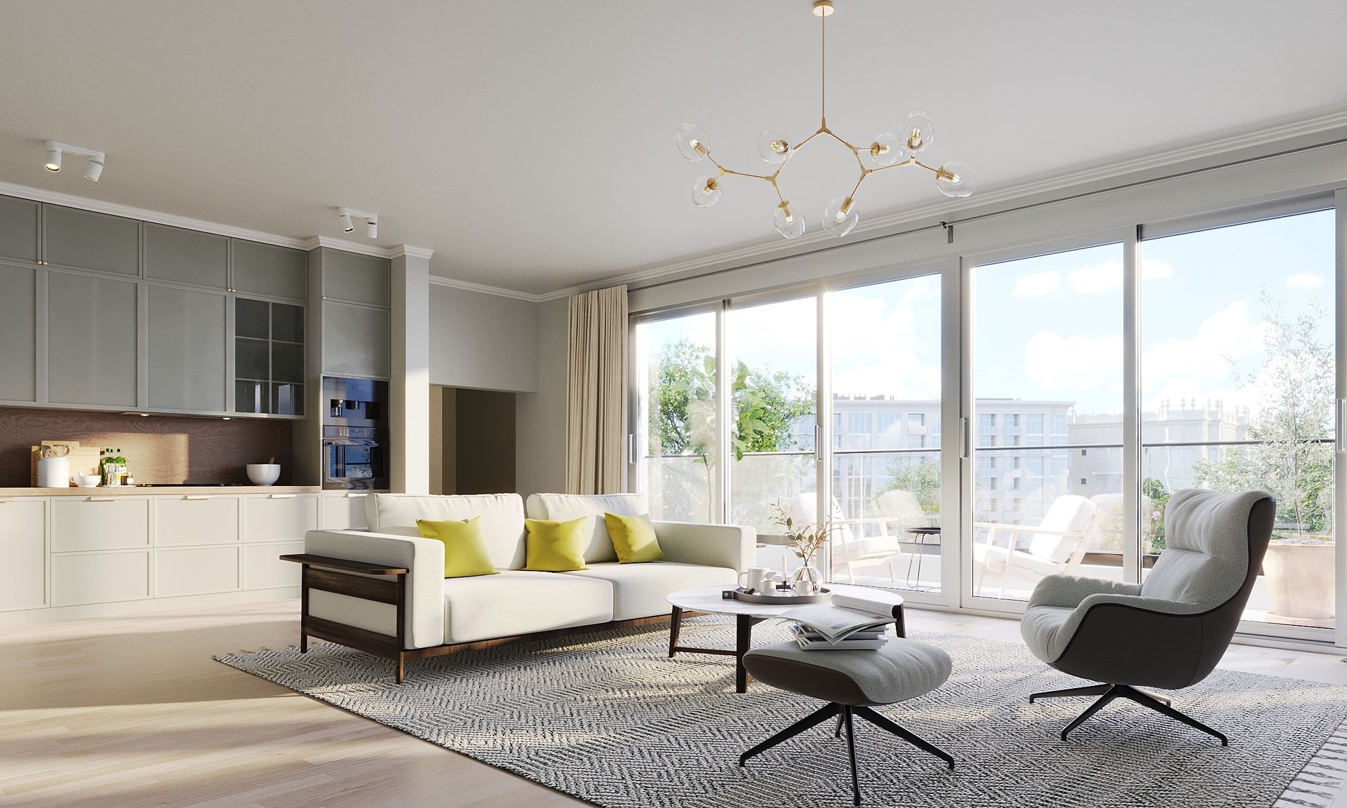 Elegante Residenz: Atemberaubendes Penthouse mit Himmelsblick über Berlin